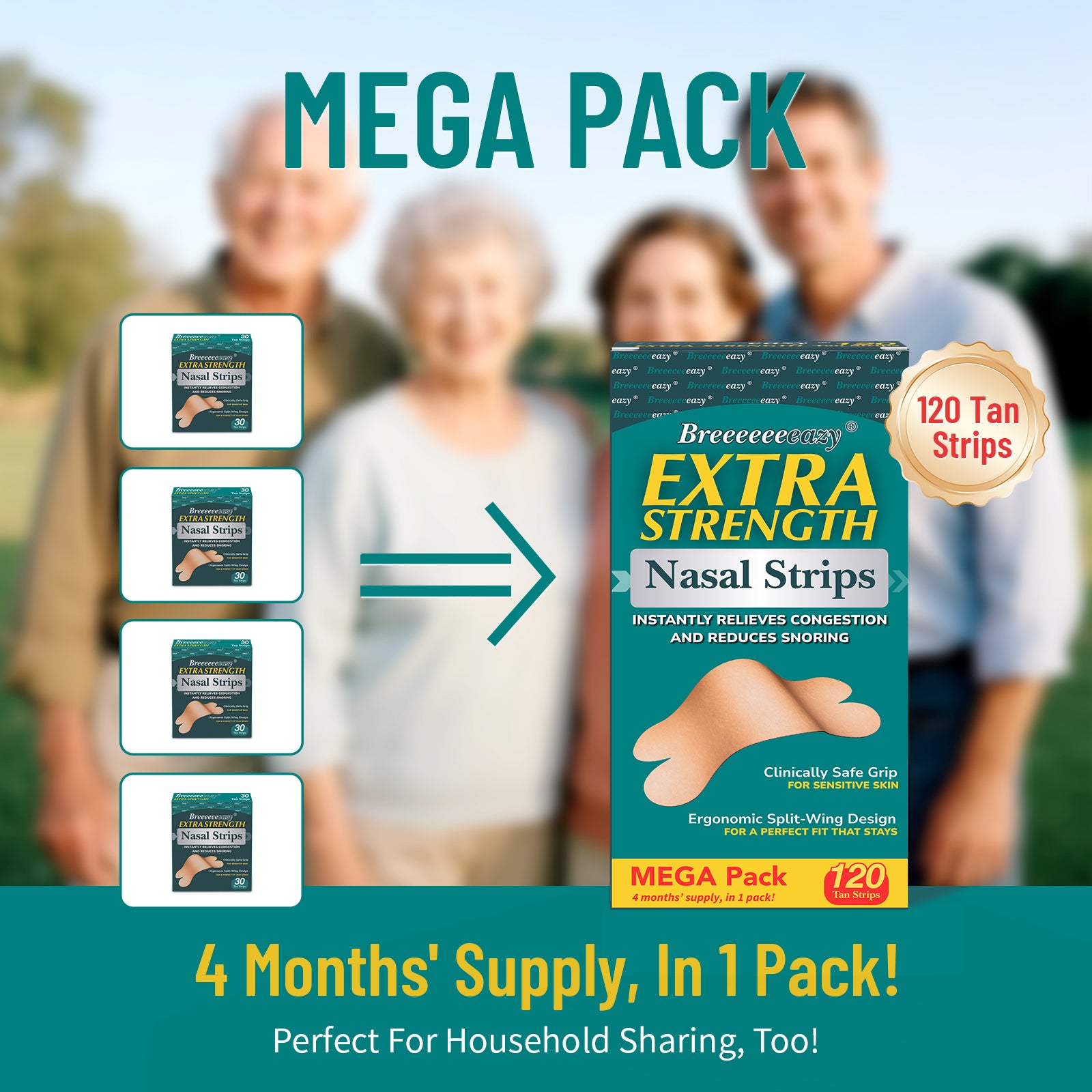 Nasal Strips EXTRA STRENGTH